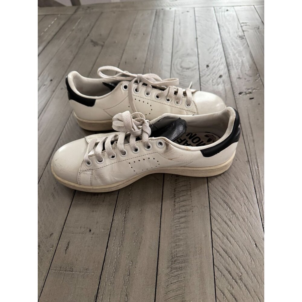 Raf Simons x Stan Smith Adidas Optic White Black 2017 Size 6 - Picture 6 of 8